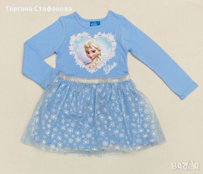 Рокля Елза и Ана Размери-3/4г.4/5г.5/6г.6/7г.7/8г. Цена -29 лв, снимка 1