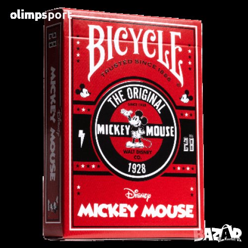 карти за игра BICYCLE MICKEY MOUSE  нови , снимка 1