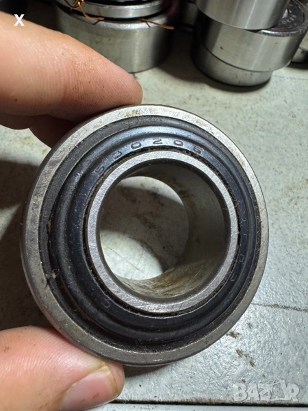 ЛАГЕР 530206 Междинен опорен лагер на карданния вал ЗА ГАЗ 12 ГАЗ 21 ВОЛГА 21 (12-2202083) НОВ, снимка 1