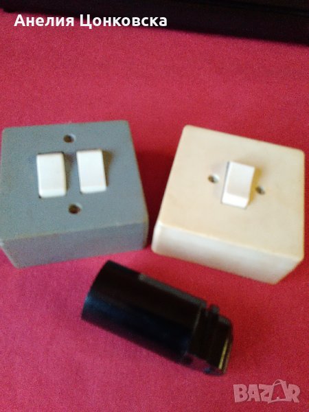 Стари ел.ключове бакелит 6 лв.бр.№2, снимка 1