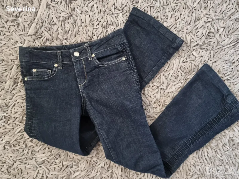 Liu jo *Оригинални дънки с широк крачол, снимка 1