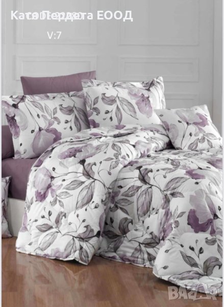 Памучно спално бельо от Ранфорс- код 104, снимка 1