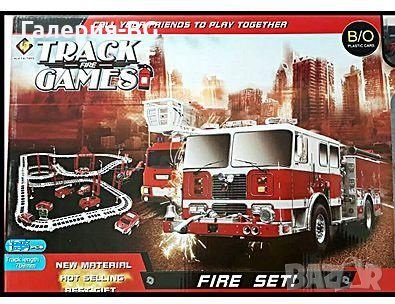 Пожарна писта с количка, снимка 1