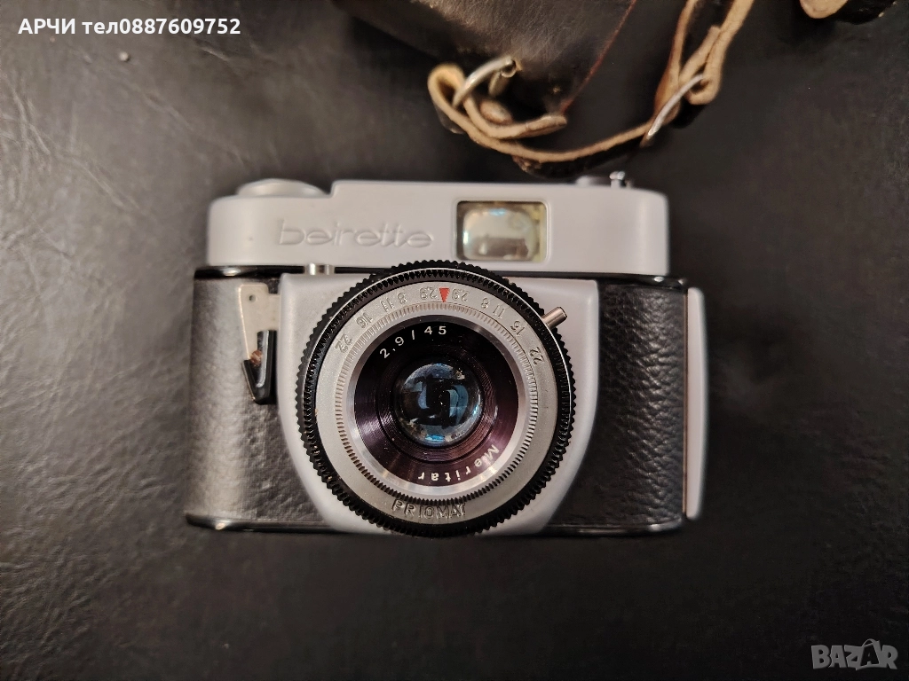 Продавам фотоапарат Beirette Priomat, Meritar 2.9/45 , снимка 1