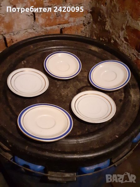 Малки порцеланови чинийки-10, снимка 1