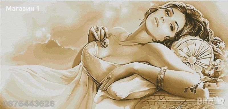 ДИАМАНТЕН ГОБЛЕН Код К 3 "Женски мечти" , снимка 1