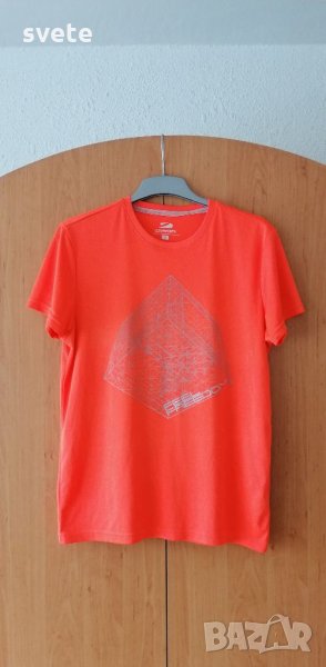 Спортна оранжева тениска , снимка 1