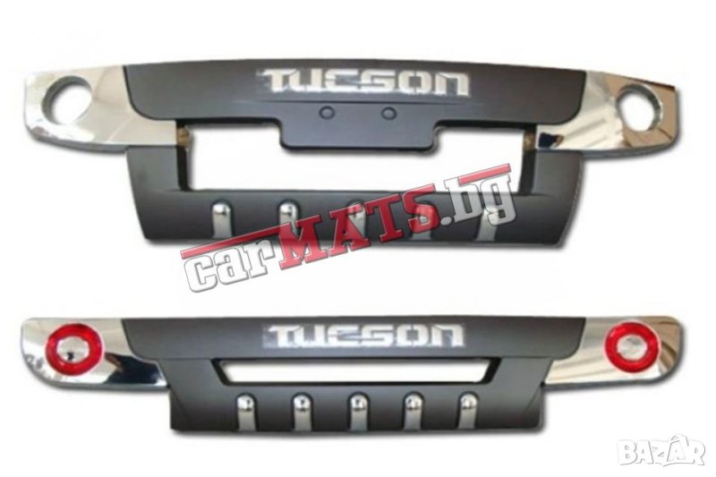 Преден и заден ролбар за Hyundai Tucson (2005+), снимка 1