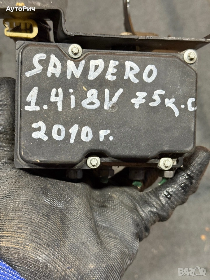 ABS Modul АБС Помпа Dacia Sandero 1.4 i 75k.c. 2010г. Дачия Сандеро, снимка 1