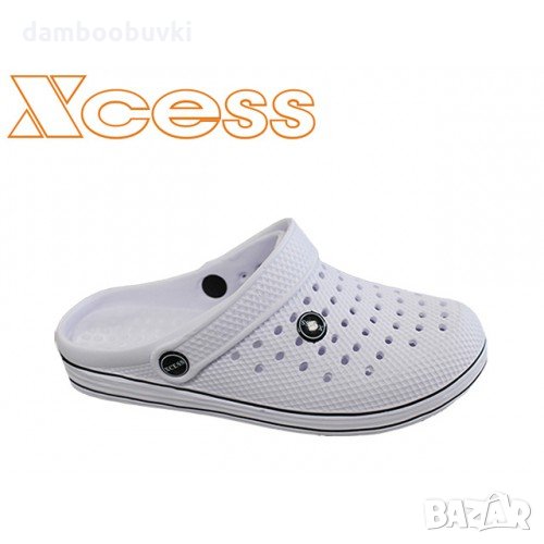 Юношески кроксове XCESS бял 36/41, снимка 1