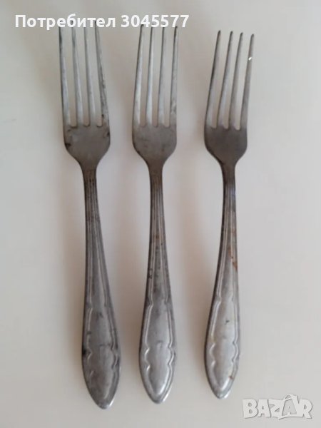 Вилица 3 бр. Винтидж, снимка 1