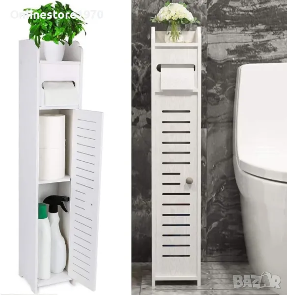 Тесен шкаф за коридор и тоалетна

, снимка 1