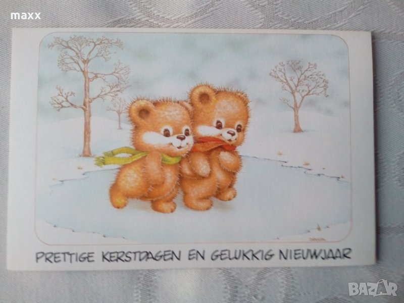 Картичка мечета Presttige Kerstdagen en Gelukkig Nieuwajaar 43, снимка 1