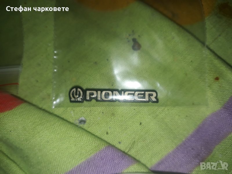 PIONEER-табелки от тонколони, снимка 1
