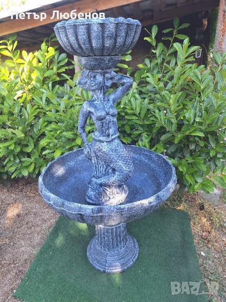 Градински Фонтан: Морска русалка , снимка 1