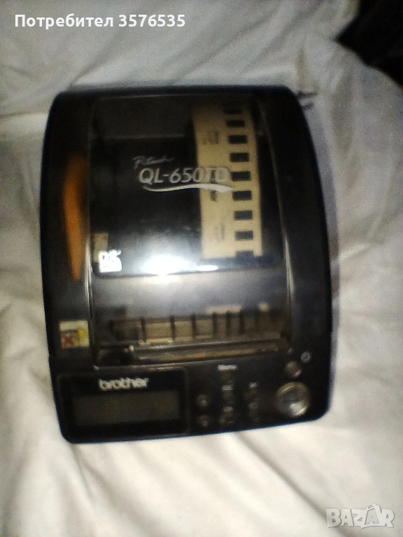 Продавам етикетен принтер Brother QL-650TD., снимка 1
