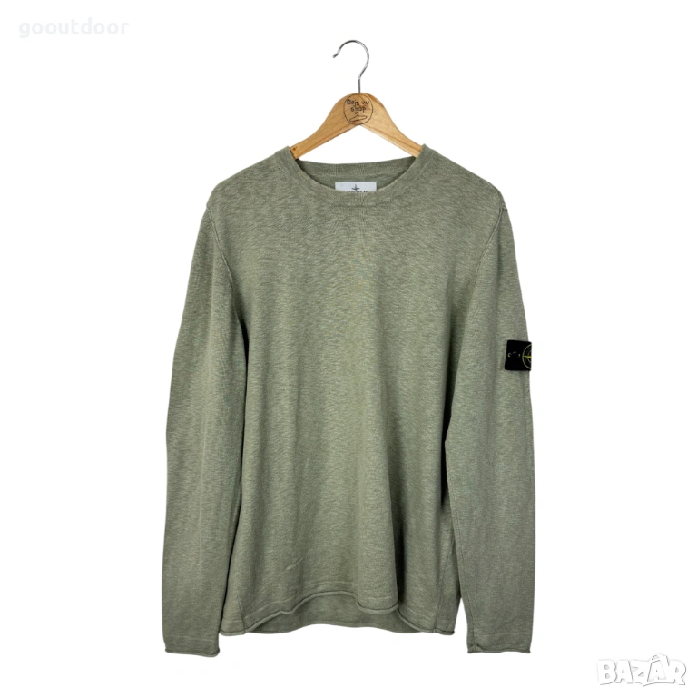 Stone Island Crew Neck Badge Logo Sweater (2XL), снимка 1