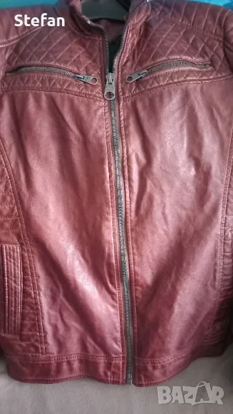 Мъжко кожено яке, снимка 1