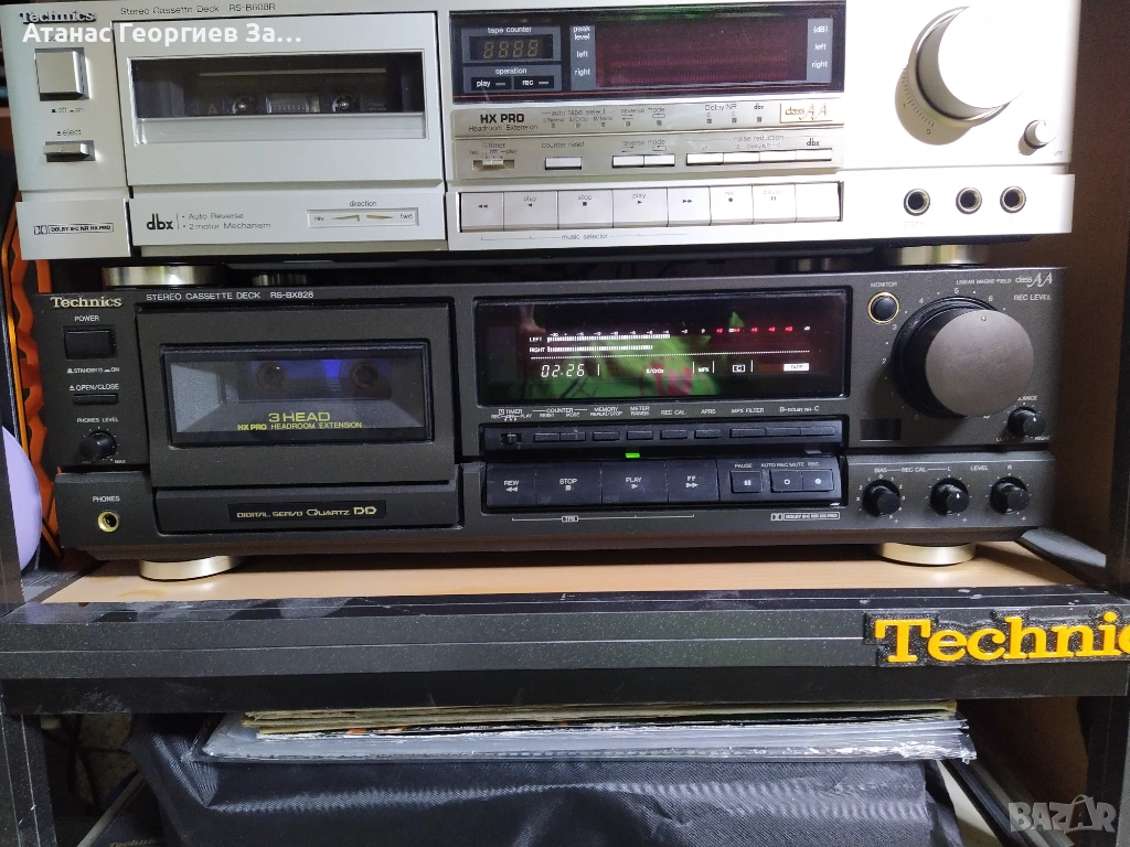 Триглав дек Technics RS-BX 828 - Class AA, снимка 1