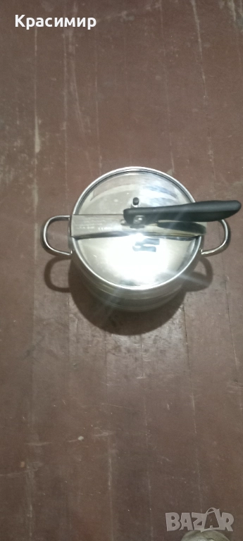 Тенджера под налягане  6литра, снимка 1