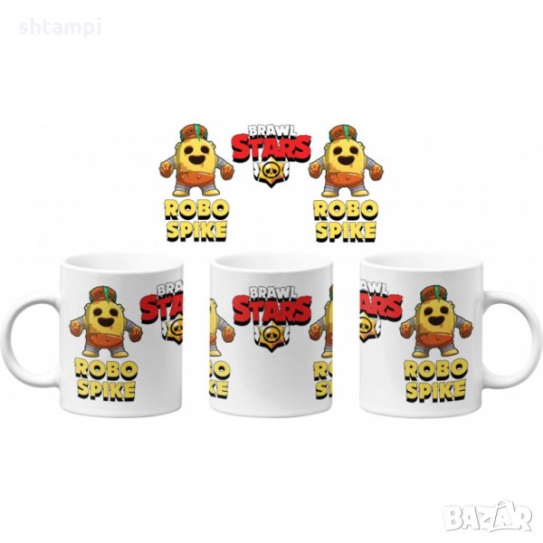 Чаша Brawl Stars Robo Spike Brawl Stars MUG, снимка 1