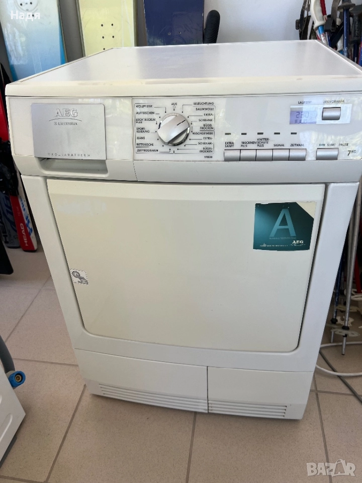 Сушилня AEG Electrolux -7 кг,термопомпа ,А++, снимка 1