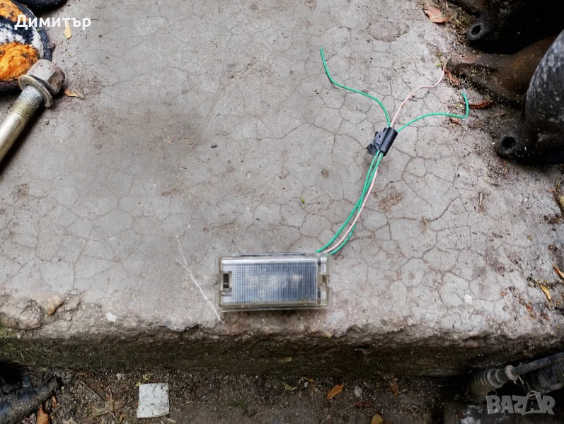 Плафон Багажник За Рено Клио 2 2003г / Renault Clio 2 2003y, снимка 1