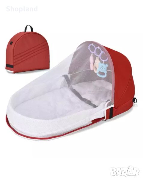 Преносимо сгъваемо бебешко легло, снимка 1