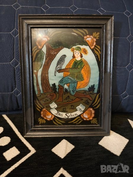 Картина найвизъм върху стъкло, снимка 1