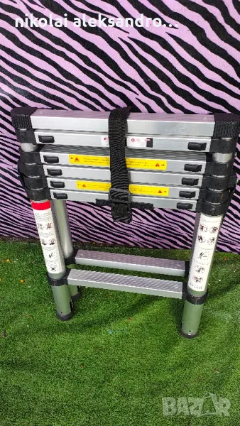 алуминиева стълба немска, снимка 1