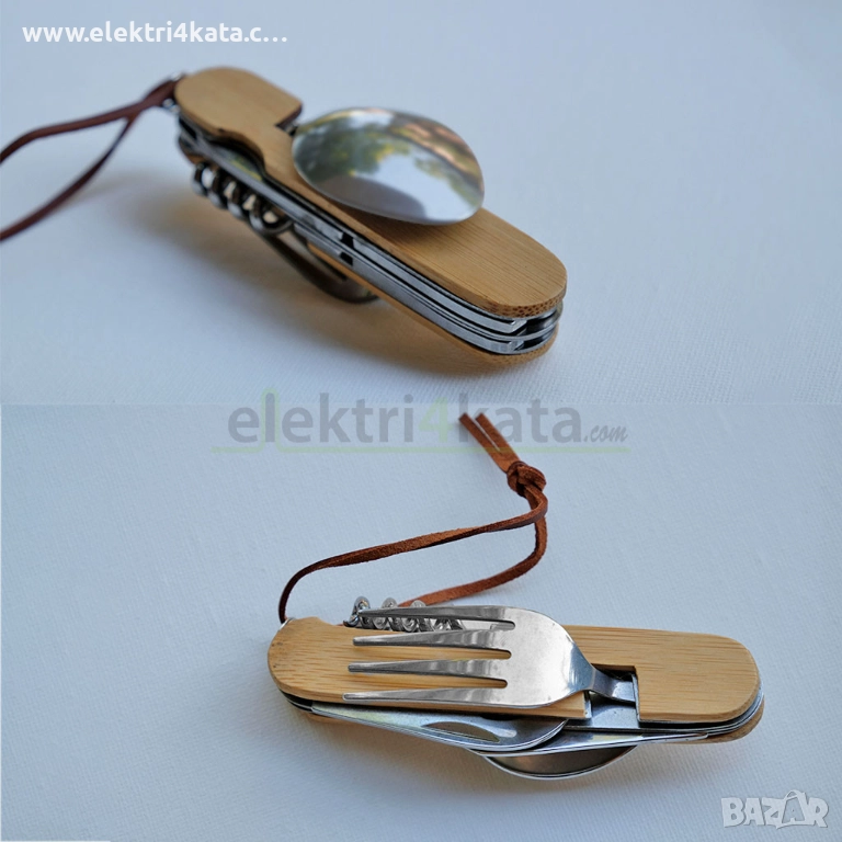 Джобно ножче от бамбук, снимка 1