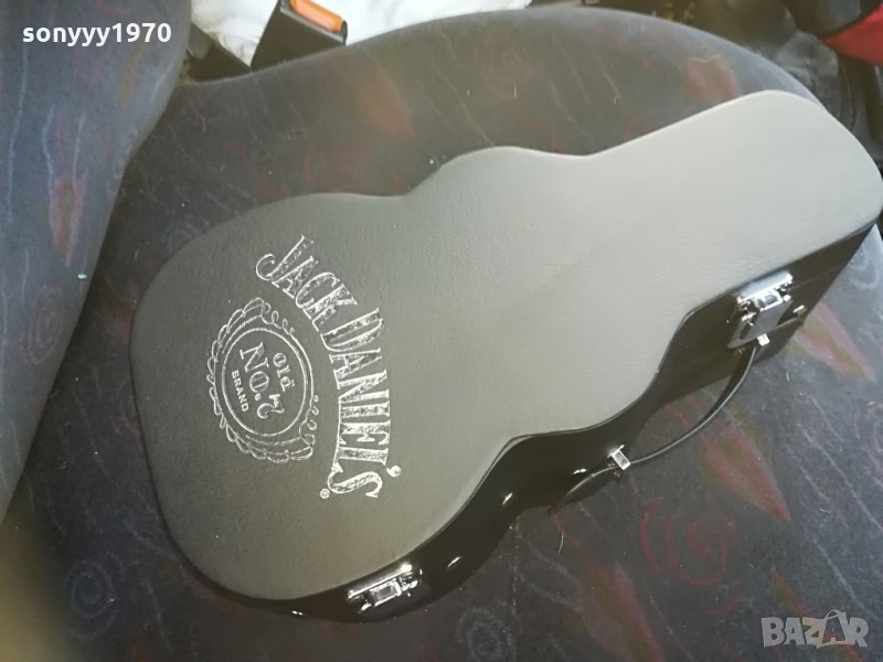 jack daniels-кожен куфар-ЗА КОЛЕКЦИЯ НЕ Е ЗА КИТАРА!!!, снимка 1