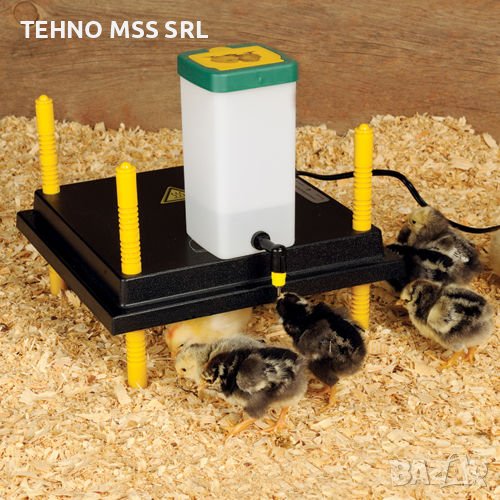 Heating plate for chicks, Нагревател, Нагревателна затопляща плоча за пилета MS-30x40 #71501, снимка 1