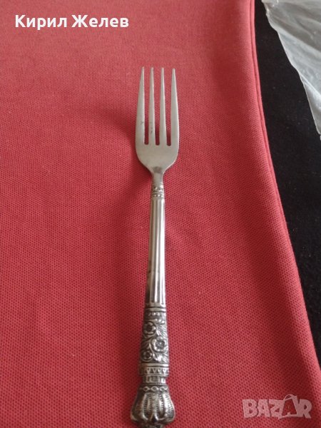 Стара вилица красива кралска орнаментика перфектно състояние за КОЛЕКЦИЯ ДЕКОРАЦИЯ 62121, снимка 1