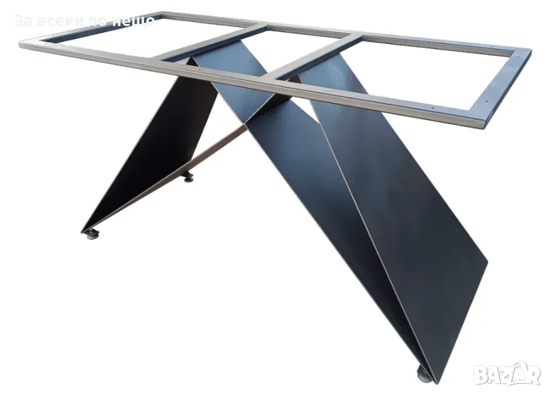 Ръчно изработена метална основа/крака за трапезна маса или бюро, снимка 1