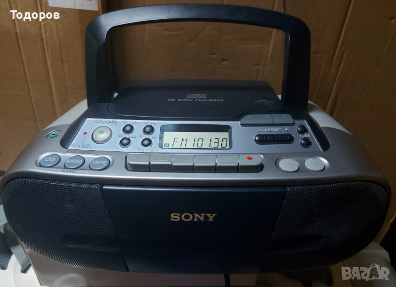 Sony CFD-S01 CD Radio Cassette Corder , снимка 1