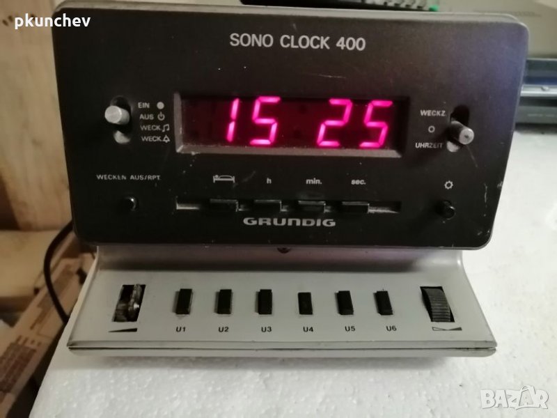 Радиочасовник GRUNDIG SONOCLOCK 400A, снимка 1