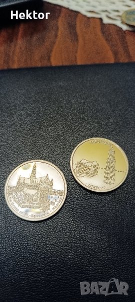 Плакети монети от Холандия и Италия , снимка 1