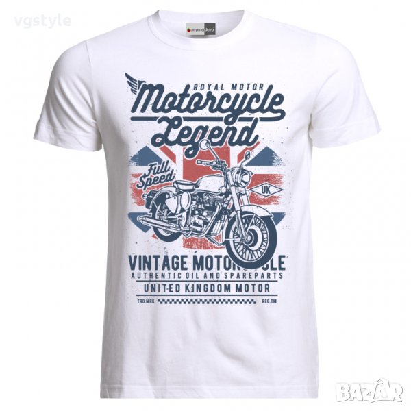 Тениска Моторджийска Мото Мотокрос Ендуро Моторист Мотоциклетизъм Мотор Рокер Moto Motorcycle, снимка 1