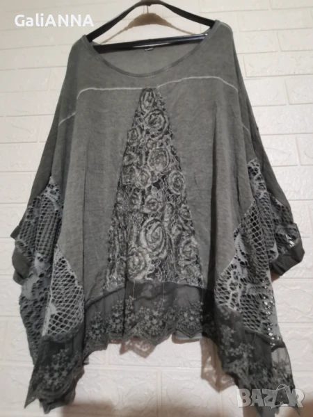 СТРАХОТНА ТУНИКА ЕФЕКТЕН МОДЕЛ 3XL-5XL, снимка 1