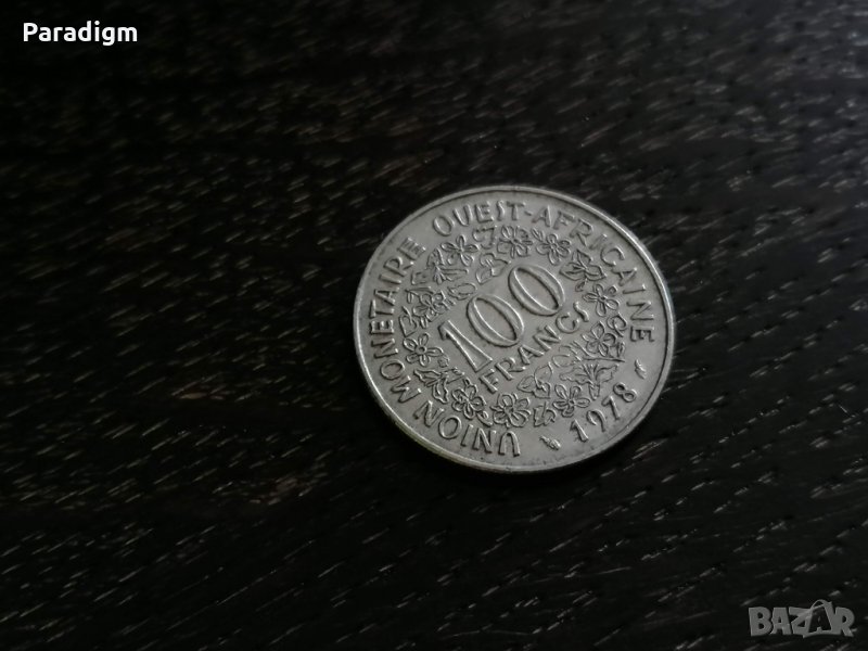 Монета - Западни Африкански Щати - 100 франка | 1978г., снимка 1