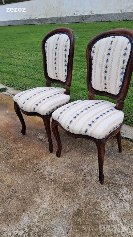 Столове 2 бр. махагон, снимка 1