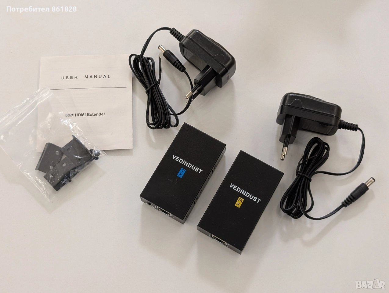 HDMI екстериор през LAN, снимка 1