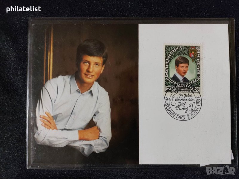 Лихтенщайн - 1987 - Карта Максимум, снимка 1