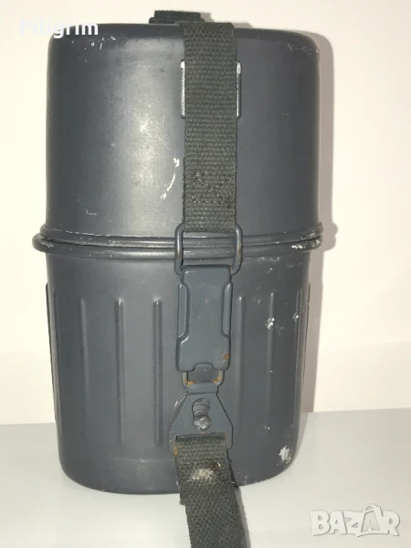 Канче за храна и манерка на Бундесвера (Германия ) за складово съхранение. 1988 г, снимка 1