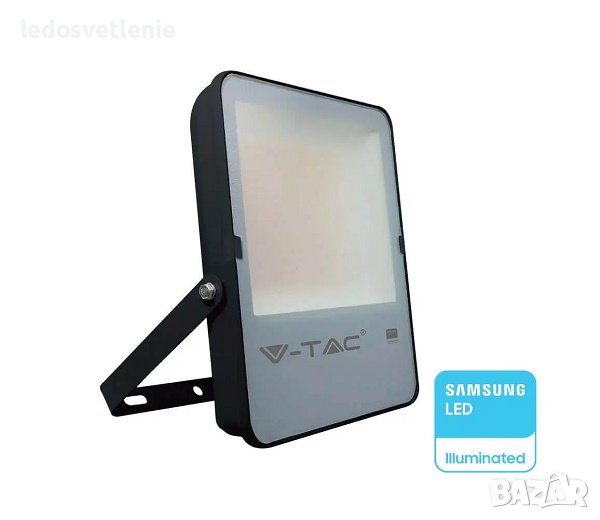 LED Прожектор V-tac 100w Samsung диод 5г гаранция Hi 13700lumen, снимка 1
