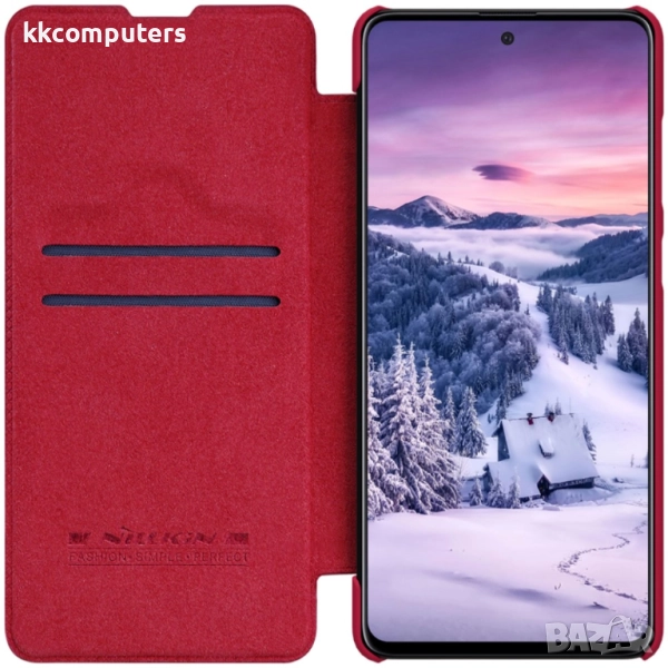 Samsung Galaxy A81 / Note 10 Lite Nillkin Кожен Калъф и Протектор, снимка 1