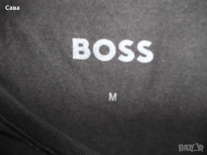 Тениски BOSS  мъжки,М     /черна, бяла,зелена /, снимка 1