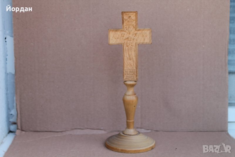 Стар напрестолен кръст , снимка 1
