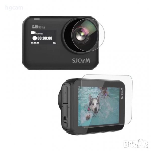 Стъклен протектор GARV™️ за SJCAM SJ9 Max/Strike, SJ4000X, снимка 1